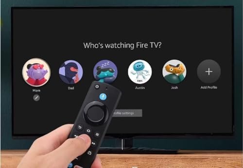 Remote Replacement Control for Fire Stick 2nd Gen, 3rd Gen, Lite, 4K,4K MAX, Fire Cube 1st Gen, 2nd Gen, 3nd Gen, Fire 3rd Gen PendantDesign Voice Replacement Control 3.16.2025