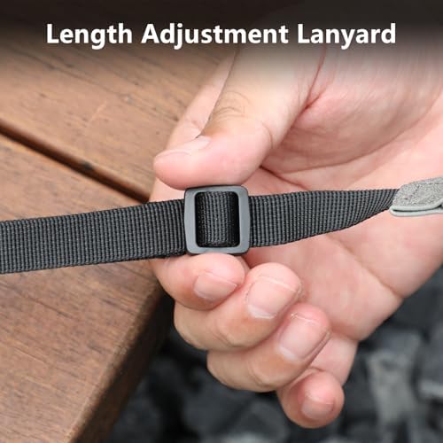 FPVtosky Lanyard for DJI RC & RC 2 & RC Pro Controller, DJI Mini 4 Pro Lanyard RC Neck Strap, Soft Leather Lanyard Compatible with DJI Flip/Mini 3 / Mavic 3 / Air 3S / Remote Controller Accessories