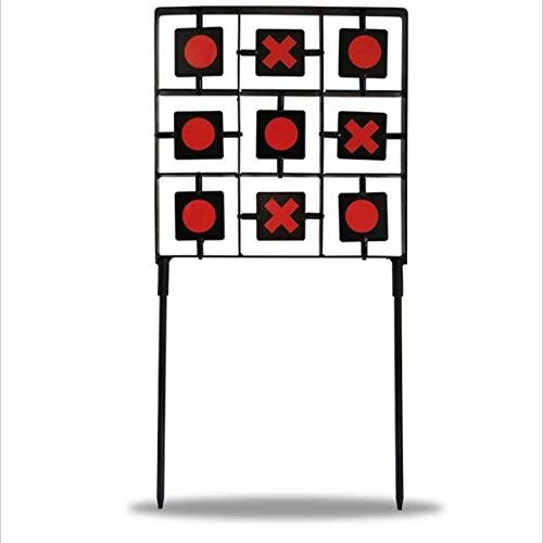 WINGS Tic Tac Toe Spinner Target Air Guns Targets for Shooting Practice Durable BB Rifles Competition Game