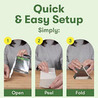 BugMD Pantry Pest Patrol (6 Count, Black) - Moth Traps for Kitchen, Pantry Moth Trap, Bug Trap, Moth Traps for House Pantry, Get Rid of Pantry Moth, Kitchen Moth Trap Killer