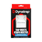 Dynatrap DT3007W Indoor Plug-in Flying Insect Trap for Flies, Fruit Flies, Moths, Gnats, and Other Flying Insects - 1 White Device + 2 Glue Cards