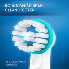 Oral-B Electric Toothbrush Replacement Head, Ortho, 1 Count (Pack of 1), White, for Braces, Compatible with Oral-B Vitality, Precision Clean, TriZone, Braun Electric Toothbrush