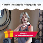 M PAIN MANAGEMENT TECHNOLOGIES Red Light Therapy Infrared Heating Wand by Theralamp – Handheld Heat Lamp Includes Replacement Bulb – Provides Muscle Pain Relief and Increased Blood Circulation