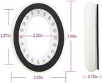 Earpads for Bose QuietComfort 45 QC45 QC35 ii QC35 Lambskin Leather Ear Cushions Professional Headphones Replacement Ear Pads with Noise Cancelling Memory Foam White
