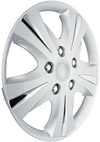 Custom Accessories 96411 GT-5 Silver 15" Wheel Cover, Pack of 4