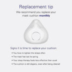 ResMed AirFit F20 Cushion - Full-Face CPAP Mask Cushion Replacement - CPAP Accessories - Small
