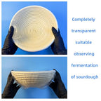 100pcs Large Bowl Covers Bread Proofing, Fits Bowls Up to 12", Shower Caps Sourdough Bread Baking Supplies accessories, BPA Free, Food Grade