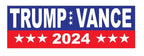 Trump Vance 2024 Bumper Sticker Decal Vinyl Sticker Auto Car Truck Bumper Sticker B34 Pack of 25