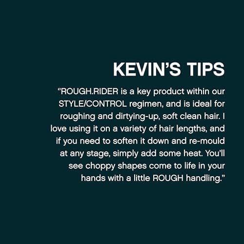 KEVIN.MURPHY ROUGH.RIDER Clay - Hair Strengthening Clay - For All Hair Types - Moldable Styling Clay - Sulphate Free Hair Care - 30 g / 1.1 oz