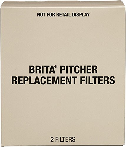 Brita Standard Water Filter for Pitchers and Dispensers, BPA-Free, Reduces Copper, Cadmium and Mercury Impurities, Lasts Two Months or 40 Gallons, Includes 8 Filters