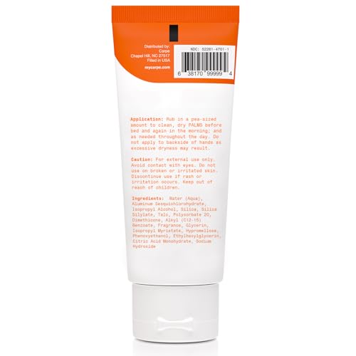 Carpe Antiperspirant Hand Lotion, A dermatologist-recommended, smooth lotion that helps stop hand sweat, Great for hyperhidrosis (Warm Vanilla)