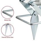 AMVOG Mole Scissor Traps, Easy Setup Mole Traps That Kill, Reusable Gopher Traps for Lawns & Garden,2 Traps