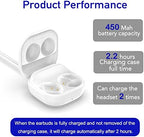 Wired Charging Case Compatible with Samsung Galaxy Buds 2(SM-R177), Replacement Charger Case Dock Station for Galaxy Buds 2 Bluetooth Earbuds (White)