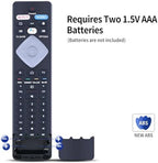 NH800UP BT800 Replacement Voice Assistance Remote Control for Philips Android ＆ Google Smart TV 43PFL5604/F7 43PFL5704/F7 50PFL5604/F7 50PFL5704/F7 55PFL5604/F7 55PFL5704/F7 65PFL5504/F7 65PFL5604/F7