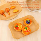 Air Fryer Paper Liners, 100PCS Rectangle 8.6"x5.5" Disposable Parchment, AirFryer Accessories Non-Stick Baking Paper for Ninja Foodi Dual Zone Air Fryer DZ201/DZ401/DZ550