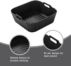 7pcs Air Fryer Accessories for Ninja Air Fryer Pro XL 6-in-1 - AF181 &AF141 6.5 QT Air Fryer, with brushes Clip Spatulas Baking trays Baking Needles Hand Clips,Recipes
