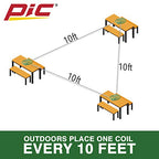 PIC Mosquito Repelling Coils, 4 Count Box, 3 Pack - Mosquito Repellent for Outdoor Spaces (12 Coils Total)