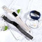Maledan Compatible with Fitbit Charge 5/ Fitbit Charge 6 Bands Women Men, Breathable Sport Band Soft Waterproof Replacement Wristbands Strap for Fitbit Charge 5/ Charge 6 Advanced Fitness Tracker