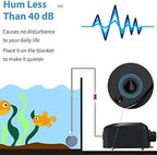 Uniclife Aquarium Air Pump Dual Outlet Fish Tank Aerator with Accessories for 5-200 Gallon Tank