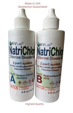 NATRICHLOR CD set w/Accu-Drop Bottles HCL Extra Large Size (8 oz Total)