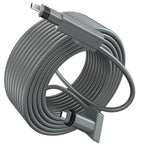 LUCMO Starlink Cable 75FT for Starlink Actuated Gen 2 Dish and Router, Replacement Extension Cable Waterproof (75FT / 23M), Grey
