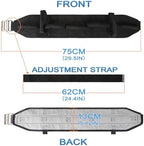 Gait Belts for Seniors, Transfer Belt with Handles, Gate Belts Medical for Elderly, Walking Belt for Lifting Elderly & Patient Physical Therapy - Metal Buckle Anti-Slip Gait Belt for Medical Nursing