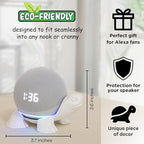 Turtle Echo Dot Holder Stand for Echo Dot 4th/5th Generation, Unique Alexa Holder, Turtle Alexa Stand Holder Mount, Accessories Speaker, dot Stand Holder for Alexa Echo dot, Amazon Echo dot Holder