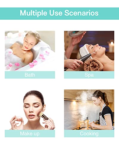 Auban 100PCS Disposable Shower Caps Individual Packing, Plastic Clear Hair Cap Large Thick Waterproof Bath Caps for Women, Hotel Travel Essentials Accessories Deep Conditioning(19.3")