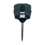 Bird-X Solar Yard Gard, Ultrasonic and Solar-Powered Animal Decoy Device with Motion Sensor, Easy to Install, Covers up to 3,000 sq. ft., 15-25 kHz Frequency, 8.5" x 7" x 4"