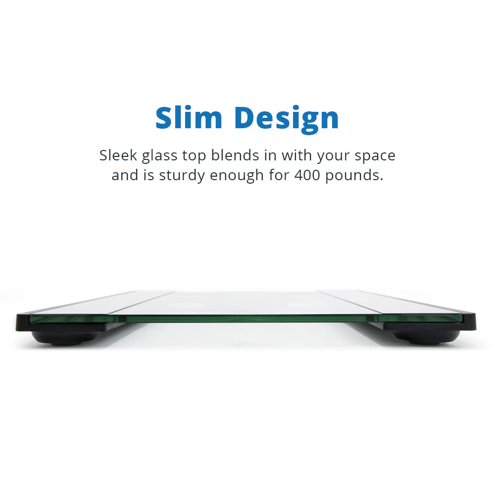 Greater Goods Weight Gurus Scale for Body Weight, Digital Bluetooth Scale for BMI, Body Fat, Muscle Mass, 400lb, Designed in St. Louis