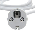 WESAPPINC Replacement Extension Power Cord European Standard Plug 6 Feet Cable for Apple MacBook 45W 60W 85W Magsafe or Magsafe 2 Power Adapter