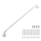 Grab Bars for Shower, 1 Pack 32-Inch Anti Slip Shower Handles for Elderly, Safety Shower Grab Bar, Stainless Steel Handicap Grab Bars for Bathroom (White 1" Diameter)