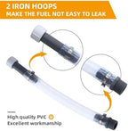 Premium Fuel Filler Jug Hose Perfect for LC2 Jugs Gas Can Hose Replacement Racing Fuel Jug Hose Gas Can Nozzle Suitable for 3/5/5.5 Gallon Jugs Vp Jugs