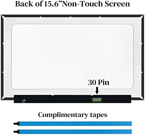 NT156WHM-N44 V8.0.Fit NT156WHM-N34 N156BGA-EA3 LCD Screen Replacement for HP 15-DW0083WM HD 1366x768, LED Non-Touch Display(Narrow Edge)