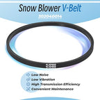 302040014 Snowblower Auger Belt, for Powersmart Snow Thrower Series Parts DB7659 DB7659H Drive V-Belt (24.75 * 0.26 * 0.47) Inch