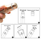 Replacement Heads Generation 3 for Flawless Facial Hair Remover Gen 3, Double Ring Replacement Blades for Flawless Gen 3 Device Only