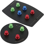 Microscope Accessories Kit Multifunctional Strong Magnetic Microscope Disc Base, Fixed Magnetic Clamp Microscope Slides (Color : A)