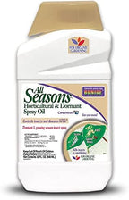 Bonide All Seasons Horticultural & Dormant Spray Oil, 32 oz Concentrate, Disease Prevention & Insect Killer for Organic Gardening