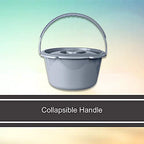McKesson Commode Replacement Bucket with Handle and Lid, 7.5 qt, 1 Count