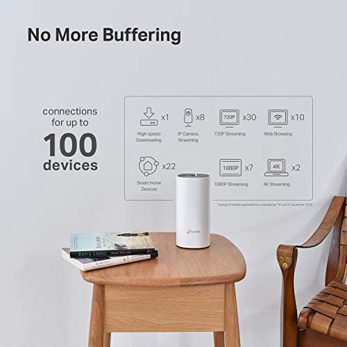 TP-Link Deco Powerline Hybrid Mesh WiFi System(Deco P9) –Up to 6,000 sq.ft Whole Home Coverage, WiFi Router/Extender Replacement,Signal Through Walls, Seamless Roaming, Parental Controls, 3-pack