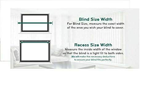 EveryHome Vertical Blind Headrail Track - Made to measure - 3.5" (89mm) - Child Safe - UK made - Express Manufacture and Delivery (601mm to 1200mm)
