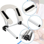 Noverlife Aluminum Universal Face Cradle for Massage Table, Lightweight Standard Massage Headrest Cradle, Professional Face Space Holder Face Cradle Replacement for Massage Bed Spa Beauty Therapy