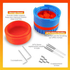 Spirographic Espresso WDT Tool, Espresso Distribution Tools Compatible with Breville 58MM Portafilter Baskets, Geared Spinning Espresso Needle Stirrer, Espresso Machine Accessories Tool