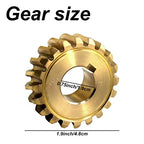 Haiouus 917-04861 Worm Gear 20T Compatible with MTD CUB Cadet Craftsman 40" - 42" Snowblowers, 917-04861 Worm Gear Replaces Snowblower 717-04449, 717-0528, 618-0528, 917-0528 Worm Gear - 20 Tooth