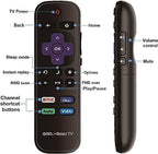 OEM Replacement Roku TV Remote Control for ONN RC-AFIR 3226000858 for 100012584 100012585 100012586 100012587 100012587 100012589 100012590 100018971