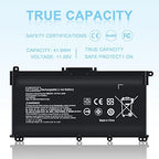 HTO3XL Laptop Replacement L11119-855 HT03XL Battery for HP Pavilion 14 15 17 15-CS 15-DA 15-DB Series 15-DA0012DX 14-CE0068ST 15-CS3073CL 15-CS3153CL 15-CS2064ST 15-DA0014DX Fits HT03041XL HSTNN-LB8M