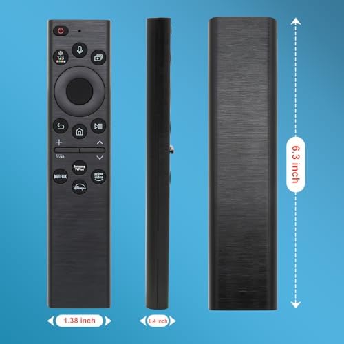 Replacement for Samsung TV Remote. for 2018-2024 Samsung Smart TV with Voice Function. BN59-01385A. No Solarcell. Samsung Remote Control for Smart TV. 2-Year Full Warranty.