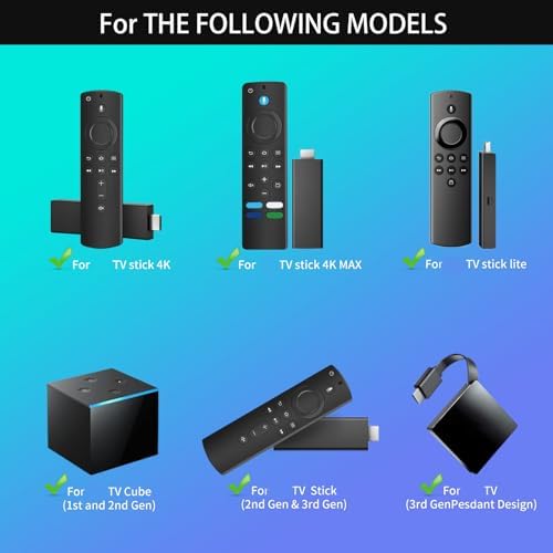 L5B83G (3rd GEN) Replacement Voice Remote - Compatible with Amazon Fire Smart TVs (Stick, Cube, 4K) & TVs