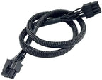 Suyitai 8 (PIN) to 8 (pin) 6+2 PCI-E VGA Power Supply Cable Replacement for EVGA Supernova 550-1300 650-1300 G2 G3 G5 750 P2 B2 B3 T2 18AGW
