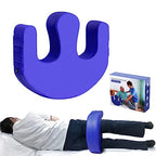 SMERPHOX Patient Turning Device U-Shaped Pillow PU Leather Flannel Anti-Decubitus Bedsore Paralyzed Patient Shift Nursing Tool for The Elderly Bed Care Products Helping The Elderly Turn Over Large